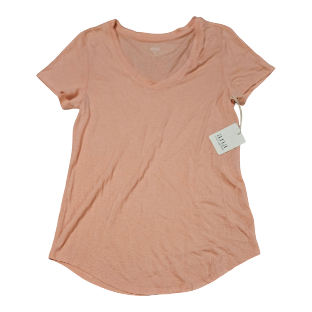 A.N.A A New Approach XS Short Sleeve Light Pink T-Shirt